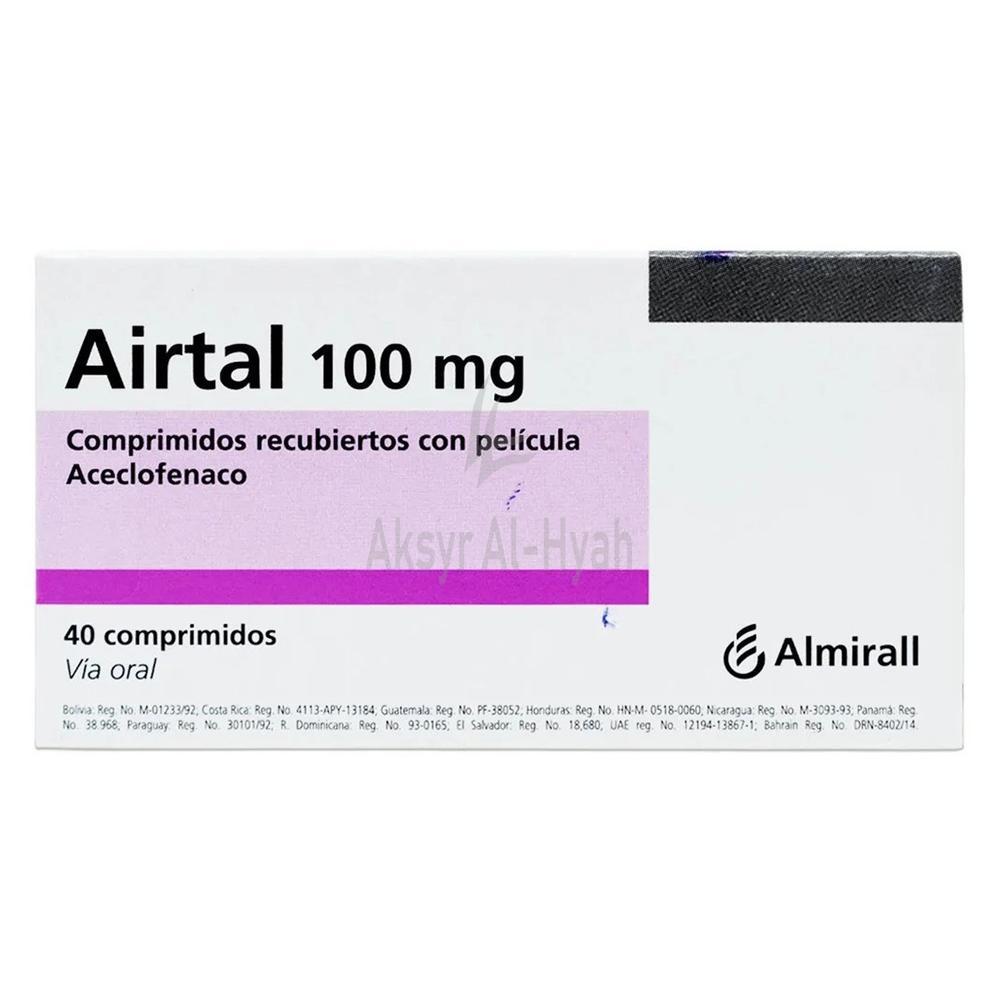 AIRTAL 100MG TAB 40'S