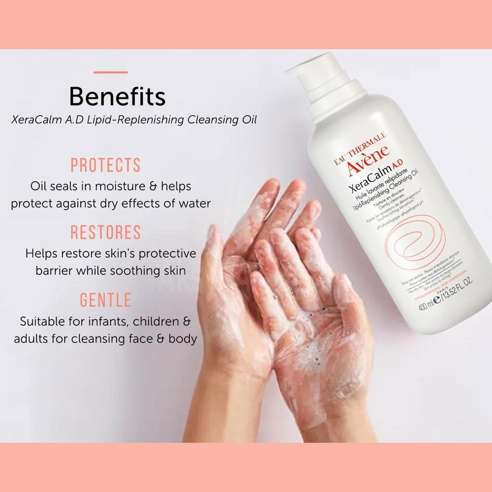 AVENE XERACALM AD REP.CLEANSING OIL 400ML #568961 1