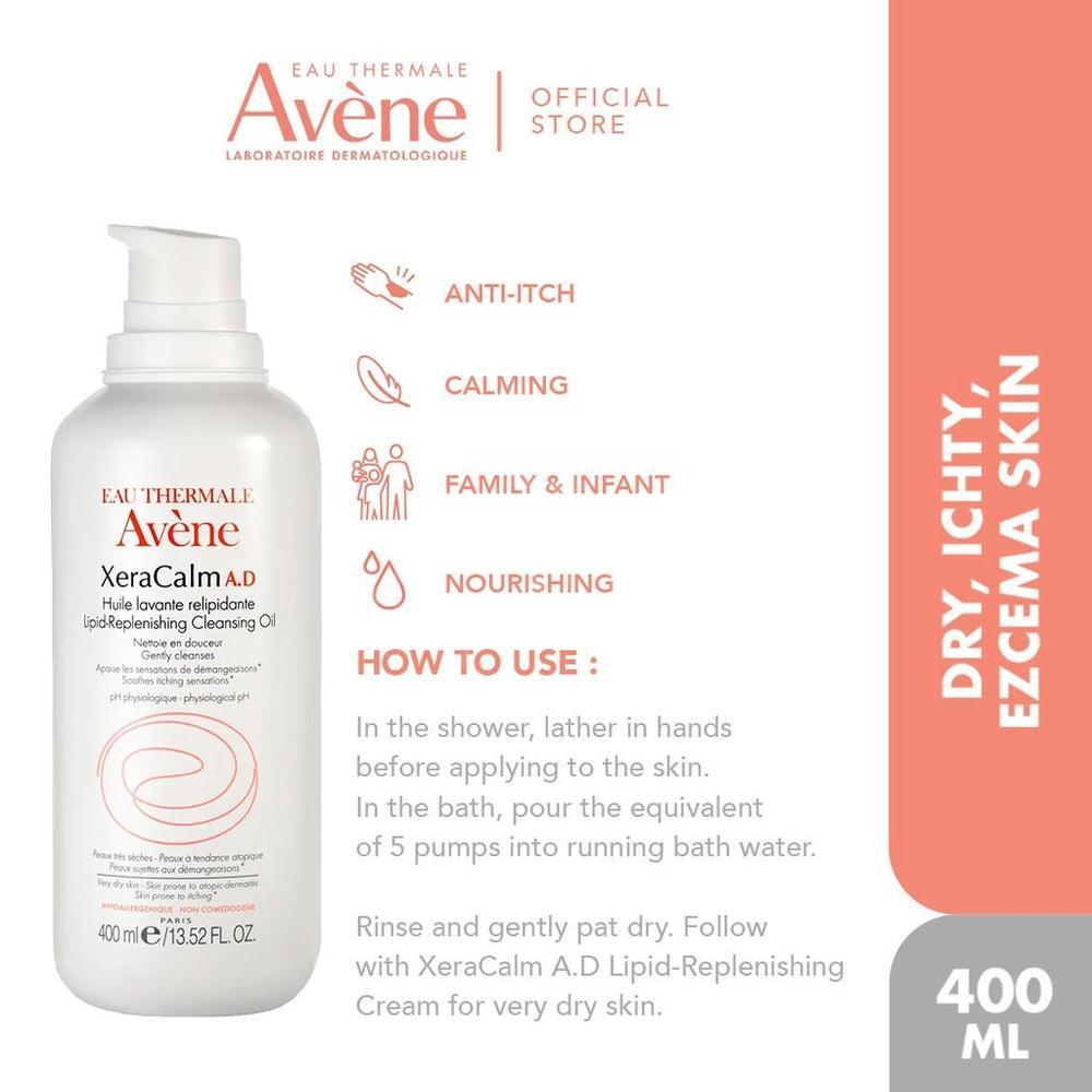 AVENE XERACALM AD REP.CLEANSING OIL 400ML #568961