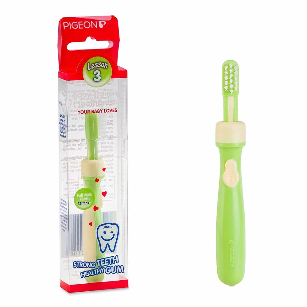 PIGEON TRAINER TOOTH BRUSH L-3 GREEN(11788) 1