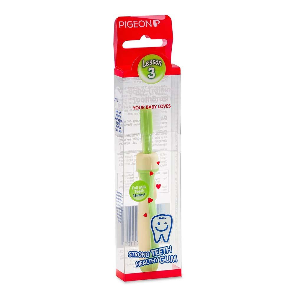 PIGEON TRAINER TOOTH BRUSH L-3 GREEN(11788) 2
