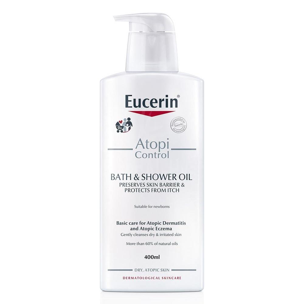 EUCERIN ATOPIC CONTROL BATH&SHOWER OIL 400ML(63173) 5