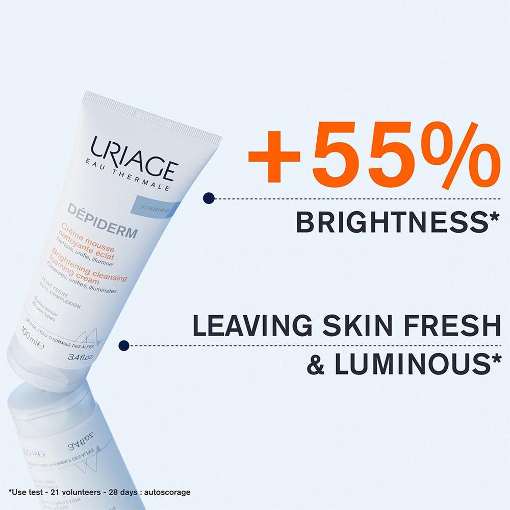 URIAGE DEPIDERM BRIGHTENING CLEANSING FOAM GEL 100ML 2