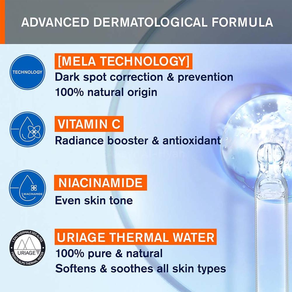 URIAGE DEPIDERM BRIGHTENING CLEANSING FOAM GEL 100ML 6