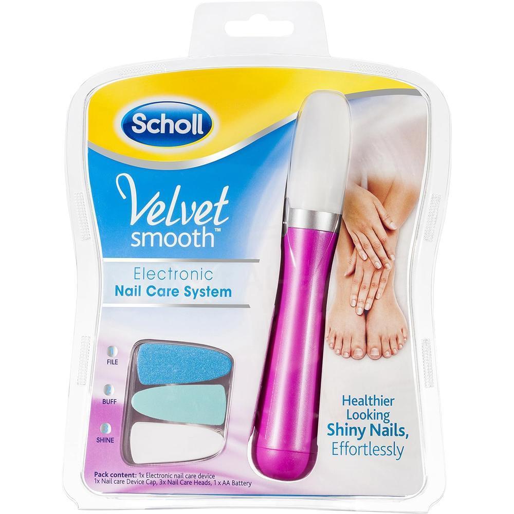 SCHOLL VELVET ELECTRONIC NAIL CARE SYSTEM