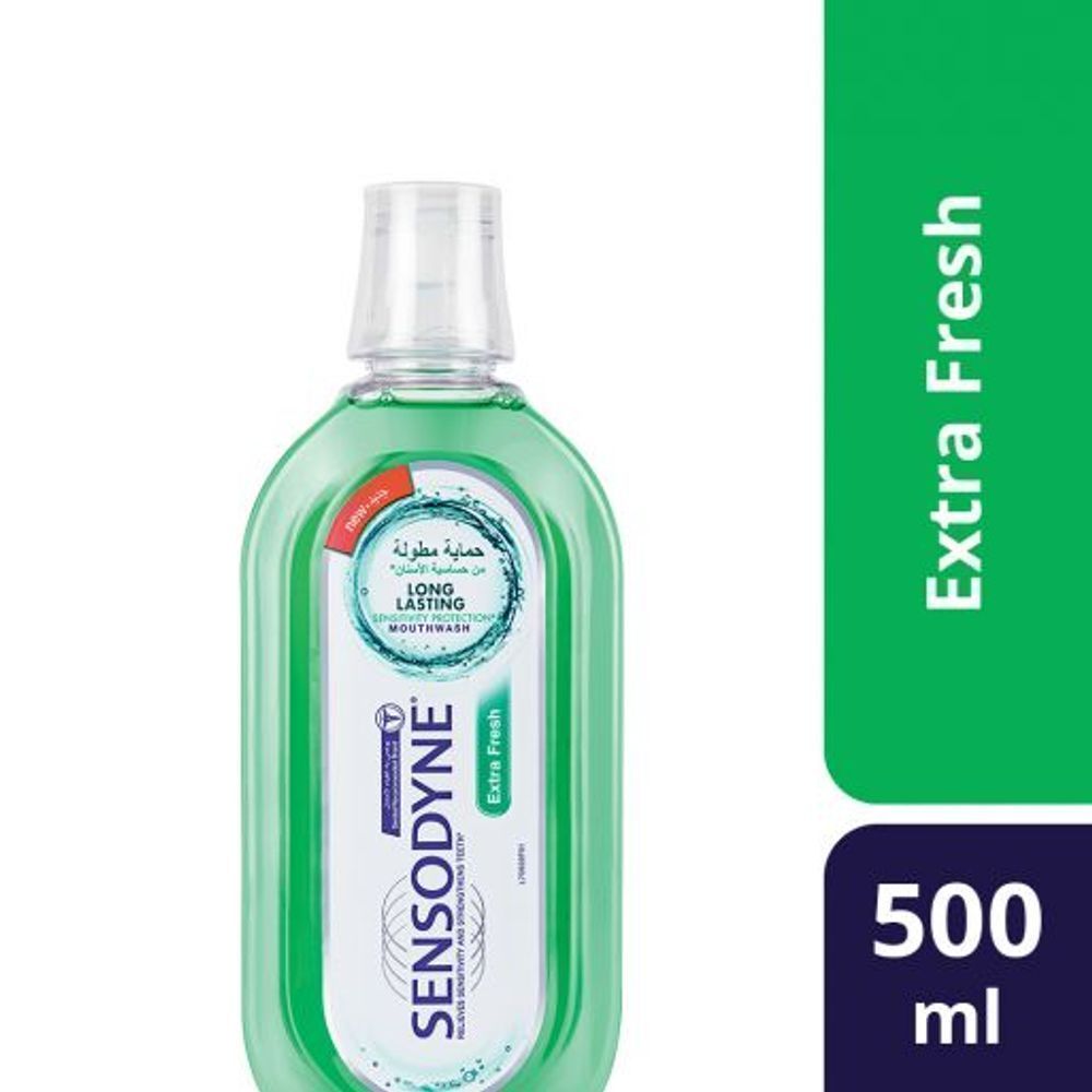 SENSODYNE EXTRA FRESH MOUTH WASH 500ML