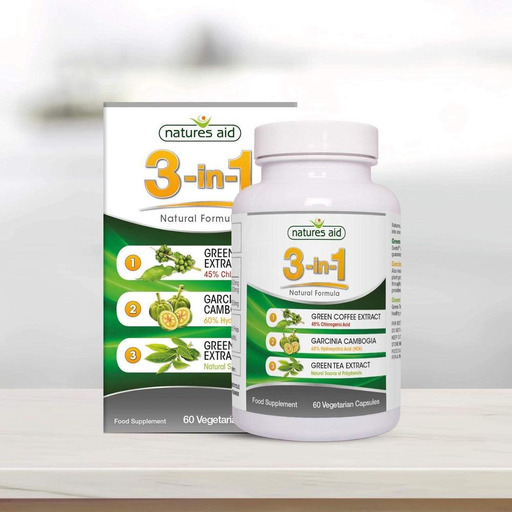 NAT.AID 3 IN 1 NAT.FORMULA  VEG.CAP 60'S 1