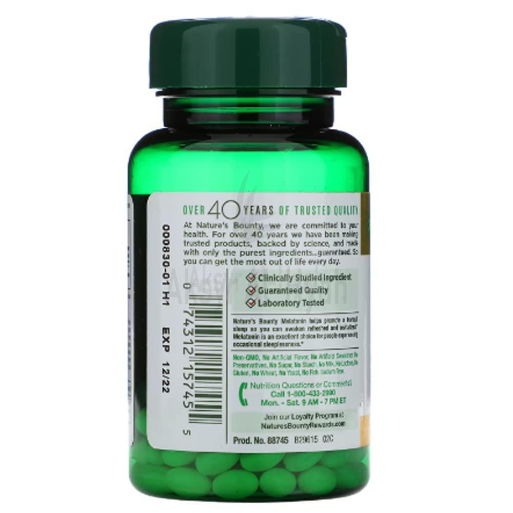 NAT.BOUNTY MELATONIN  5MG SOFTGELS 90'S 1