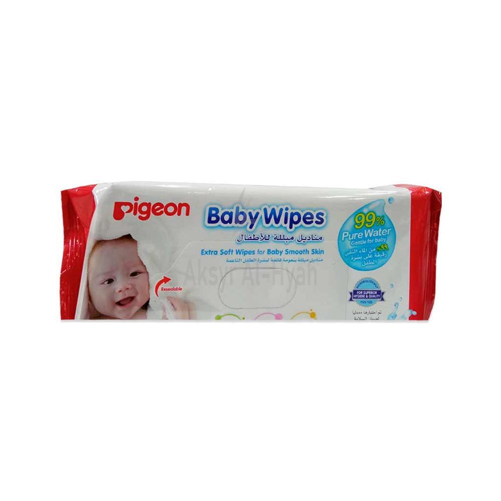 PIGEON BABY WIPES WITH LID 82'S(26387)
