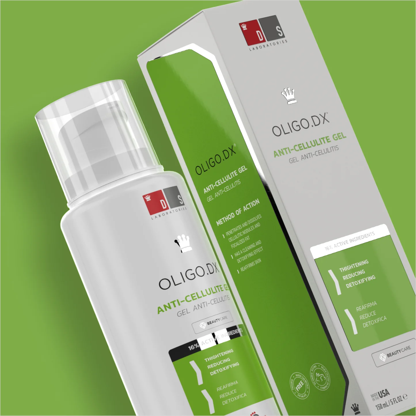DS OLIGO.DX CELLULITE REDUCING GEL 150ML#11017 4