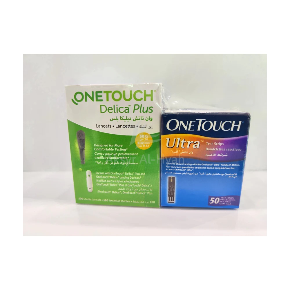 ONE TOUCH ULTRA REFILL KIT 2 STRIPS+DELICA LANCETS 100'S
