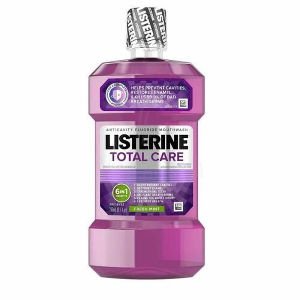 LISTERINE TOTAL CARE MOUTH WASH 250ML(MINT)