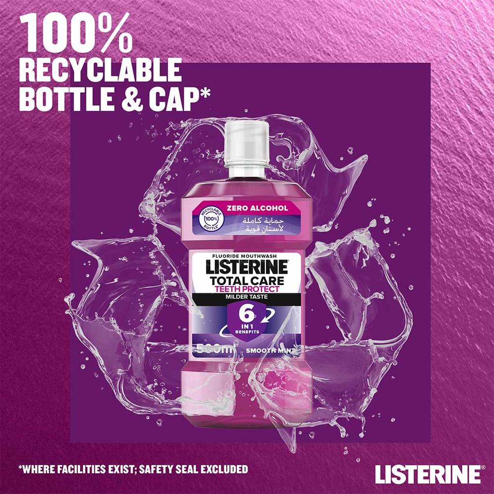 LISTERINE TOTAL CARE ZERO  MOUTH WASH 500ML