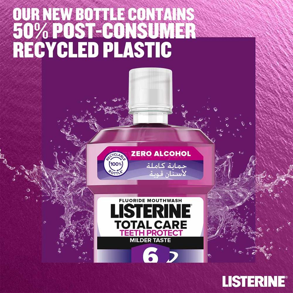 LISTERINE TOTAL CARE ZERO  MOUTH WASH 500ML