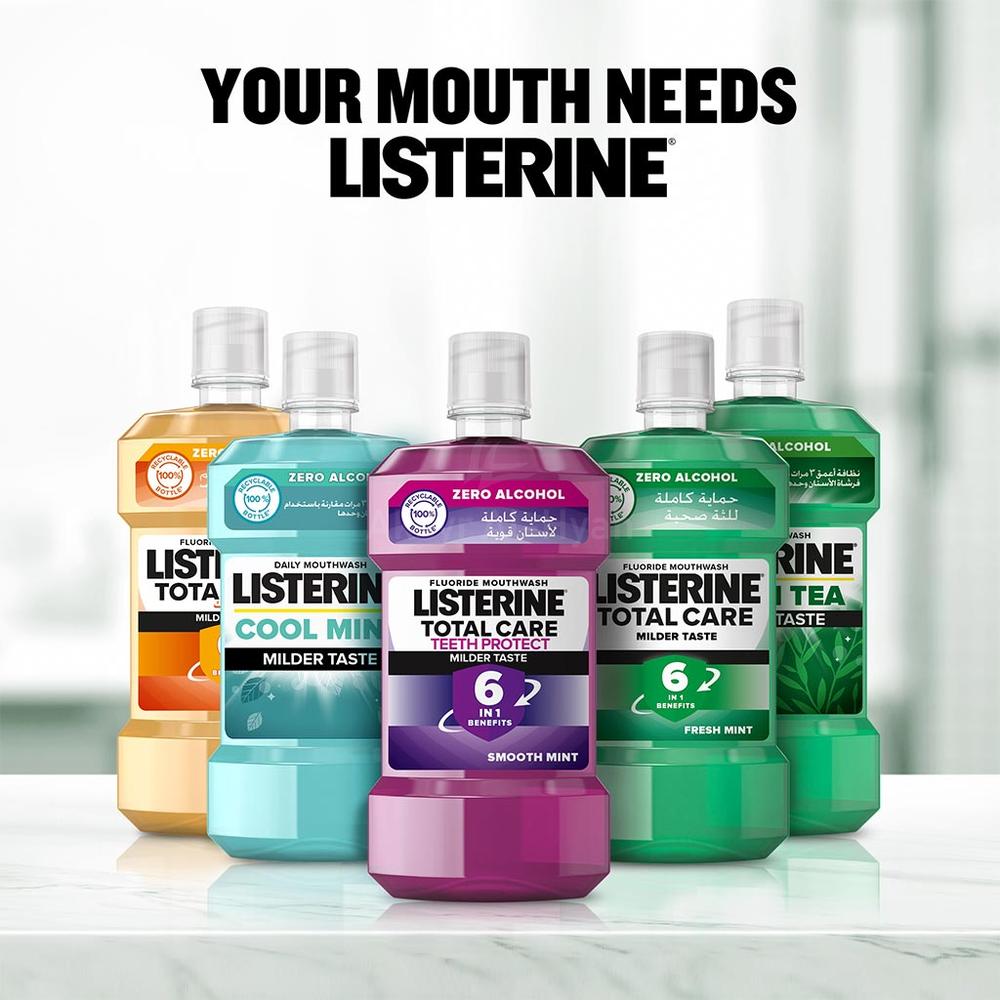 LISTERINE TOTAL CARE ZERO  MOUTH WASH 500ML
