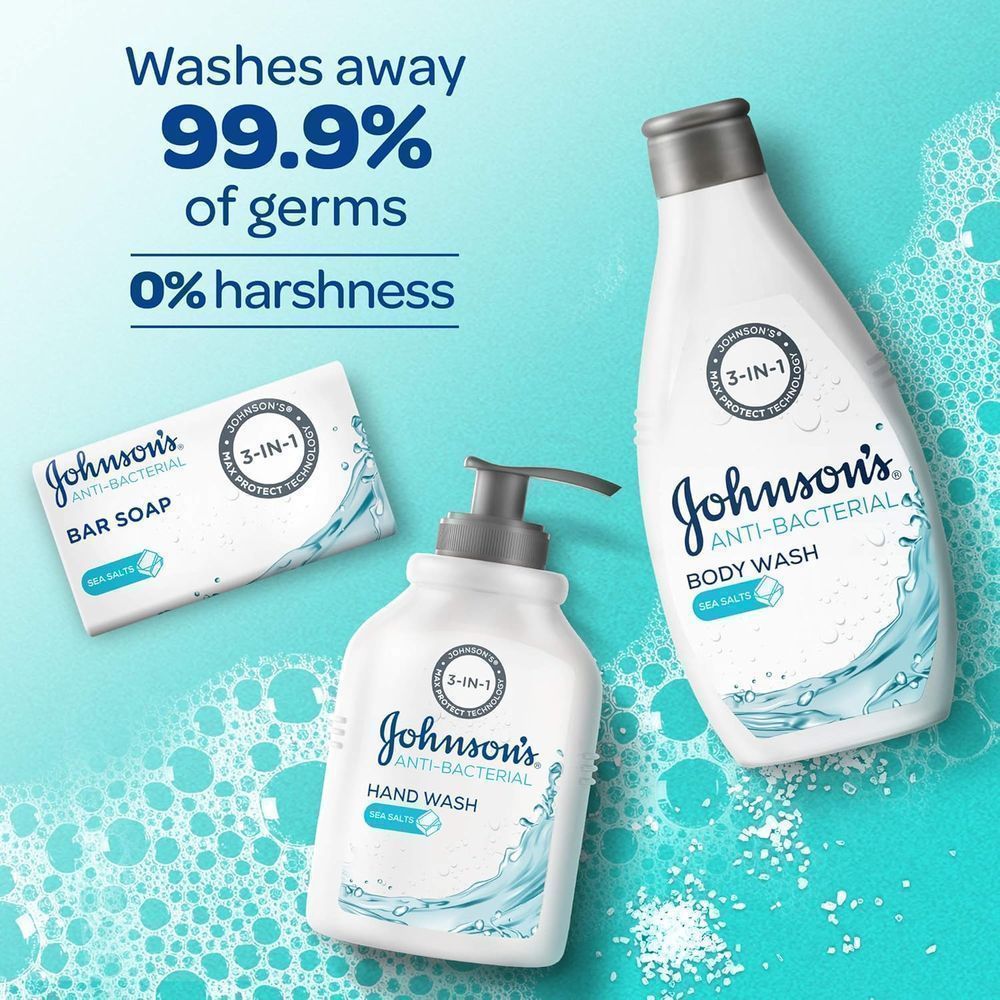 J/J ANTI-BACTERIAL HAND WASH 300ML 6