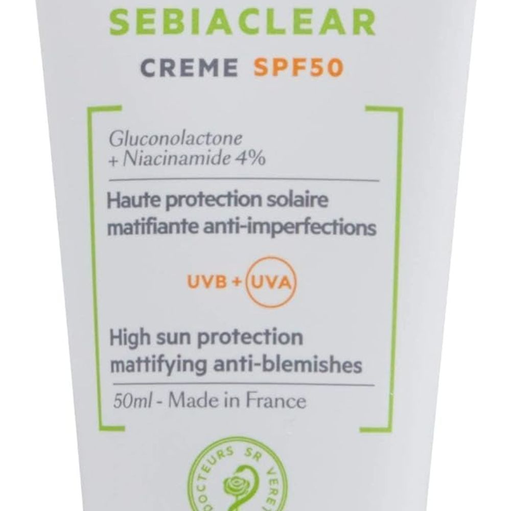 SVR SEBIACLEAR SPF50 CREAM 50ML 4