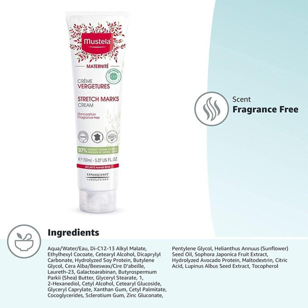 MUSTELA STRETCH MARK PREVENTION CREAM 150ML 2