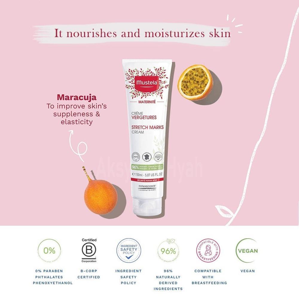 MUSTELA STRETCH MARK PREVENTION CREAM 150ML 8