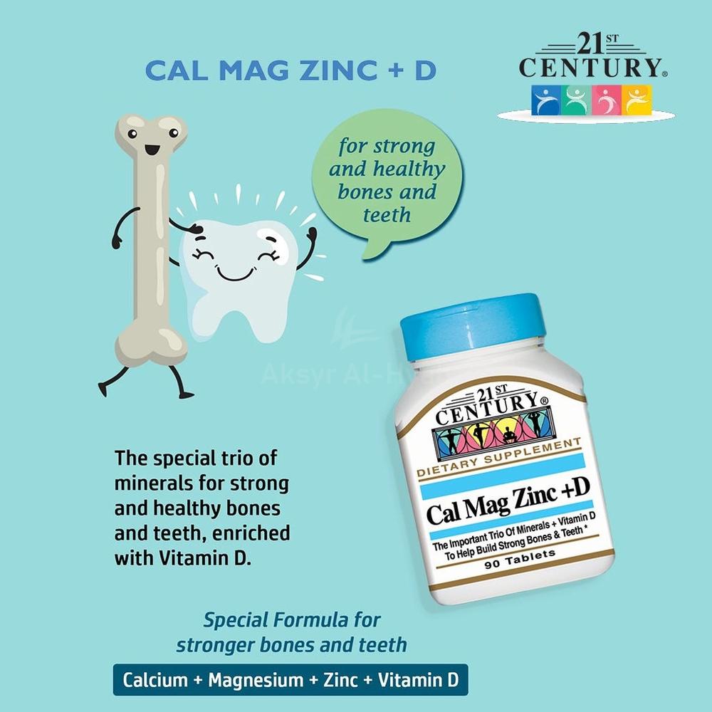 21 CH CAL MAG ZINC+D TAB 90'S #62604 5
