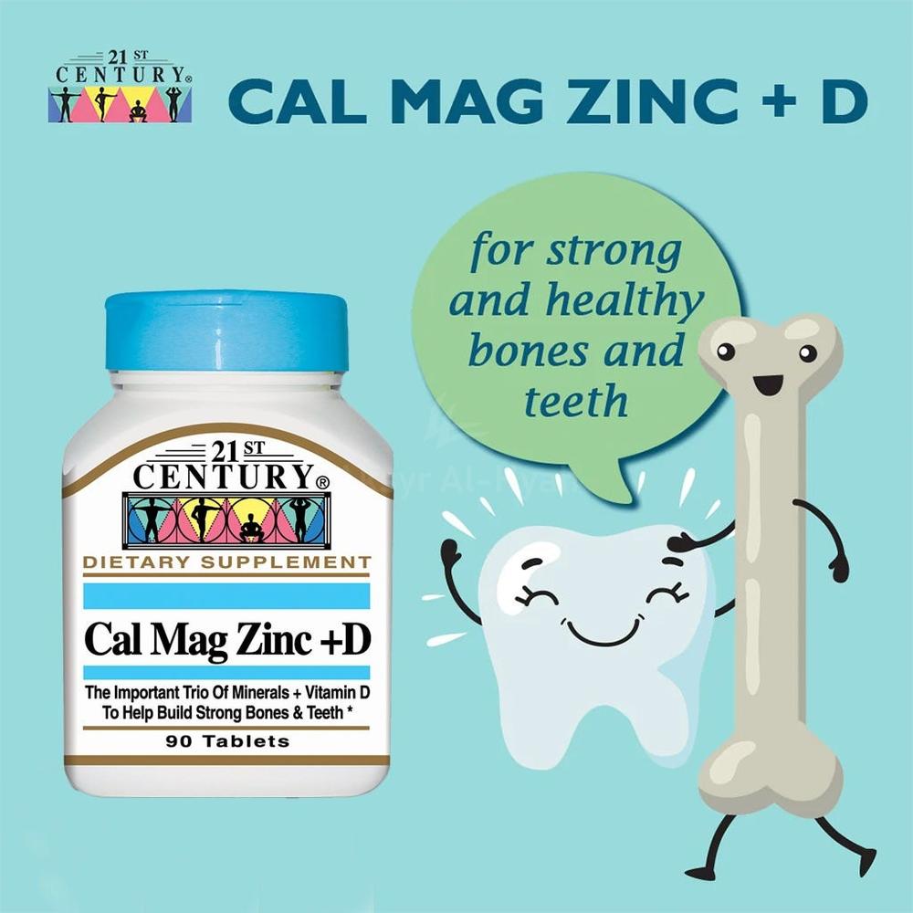 21 CH CAL MAG ZINC+D TAB 90'S #62604 1