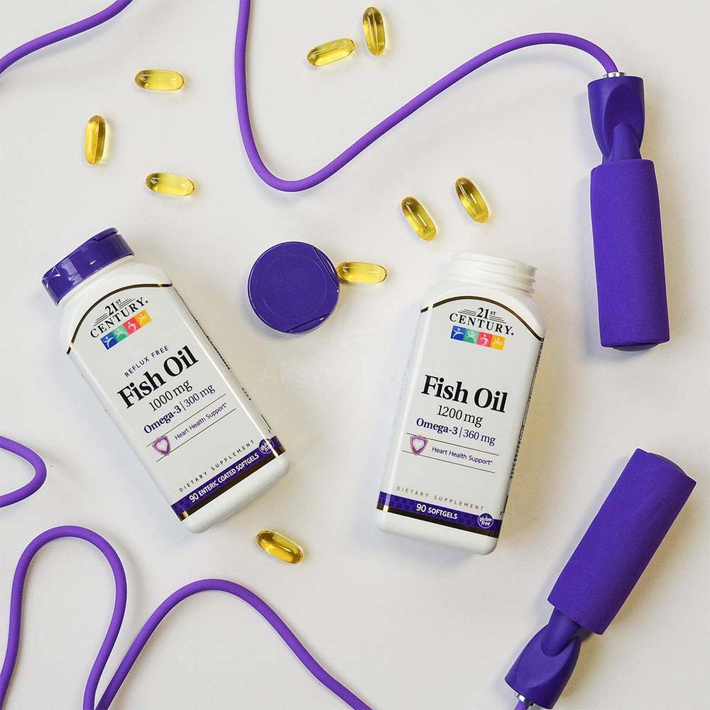 21 CH FISH OIL 1000MG SOFTGELS 90'S #62380
