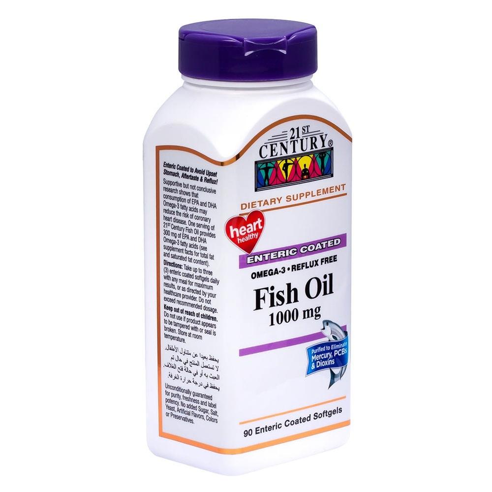 21 CH FISH OIL 1000MG SOFTGELS 90'S #62380