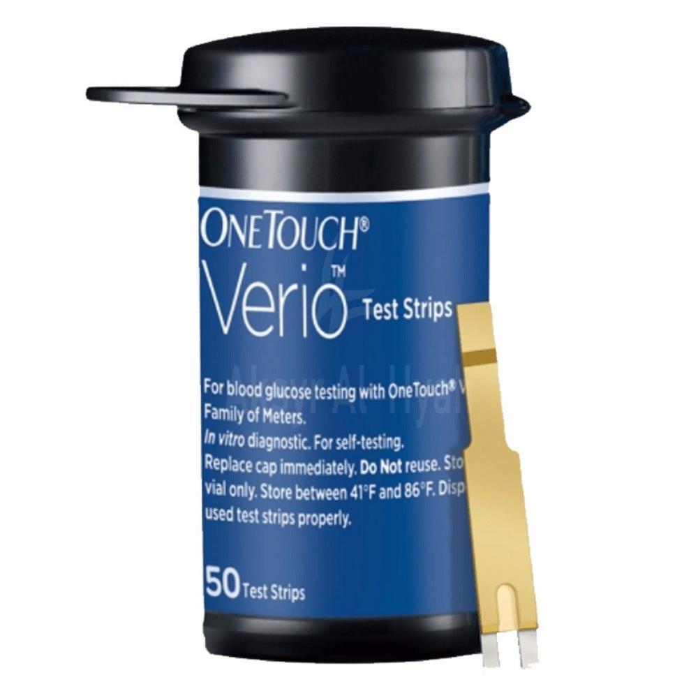 ONE TOUCH VERIO STRIPS 50'S