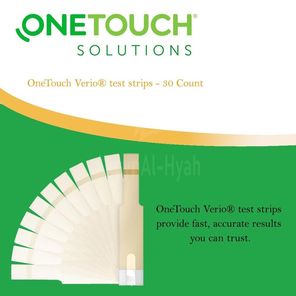 ONE TOUCH VERIO STRIPS 50'S