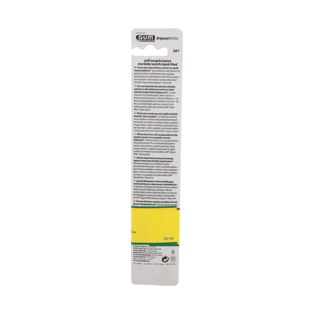 GUM ORIGINAL SOFT WHITE TOOTH BRUSH#561