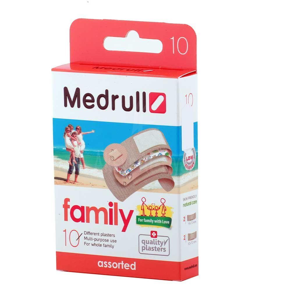 MEDRULL PLASTER FAMILY ASST 10'S