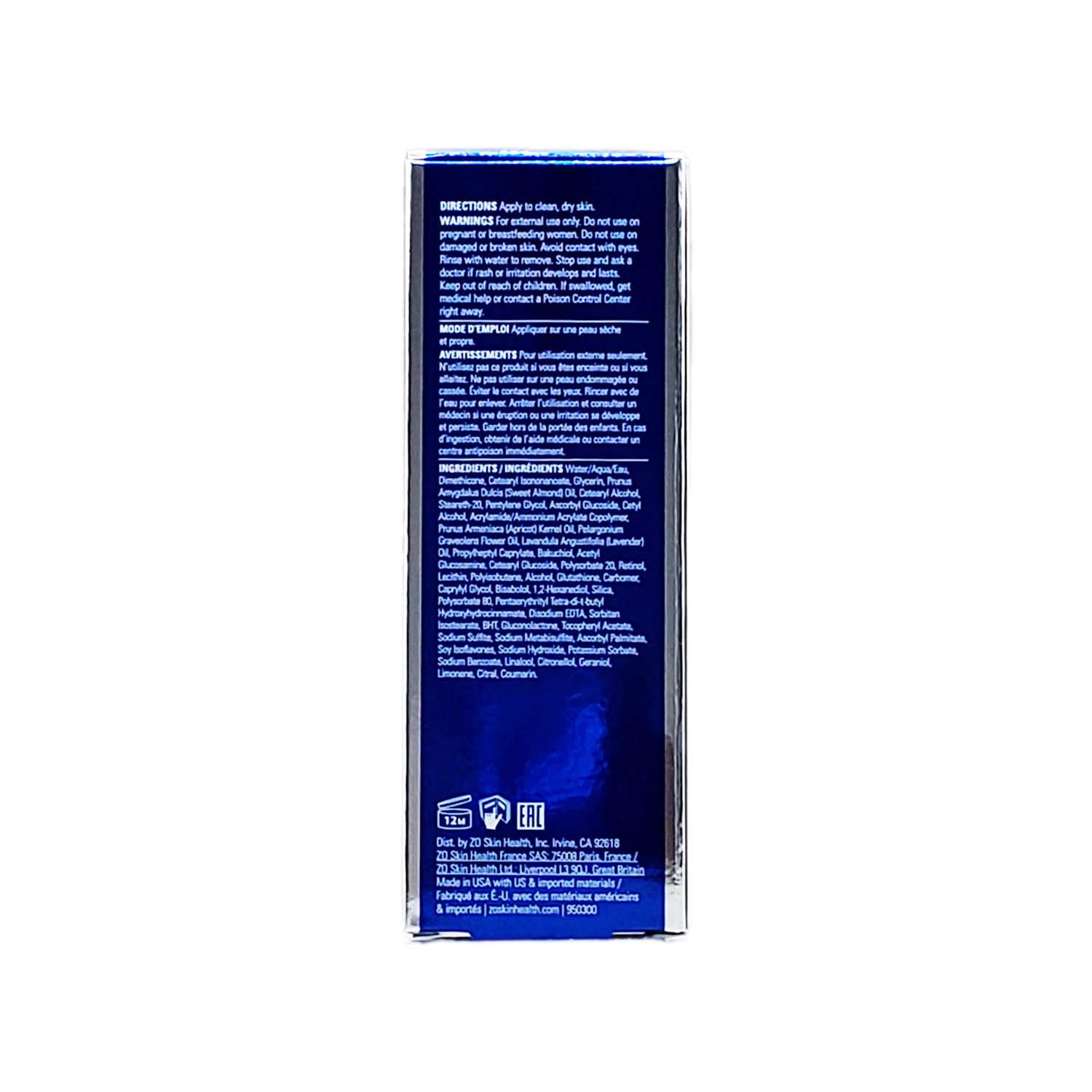 ZO SKIN RETINOL SKIN BRIGHTENER 0.5% CREAM 50ML(575948) 4