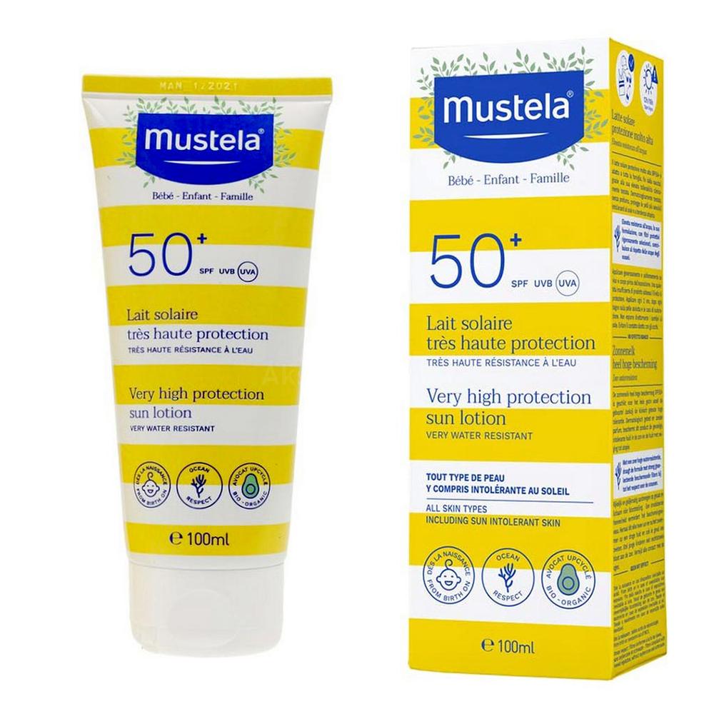 MUSTELA CHILDREN VHP SUN LOTION SPF50+ 100ML #47224 3