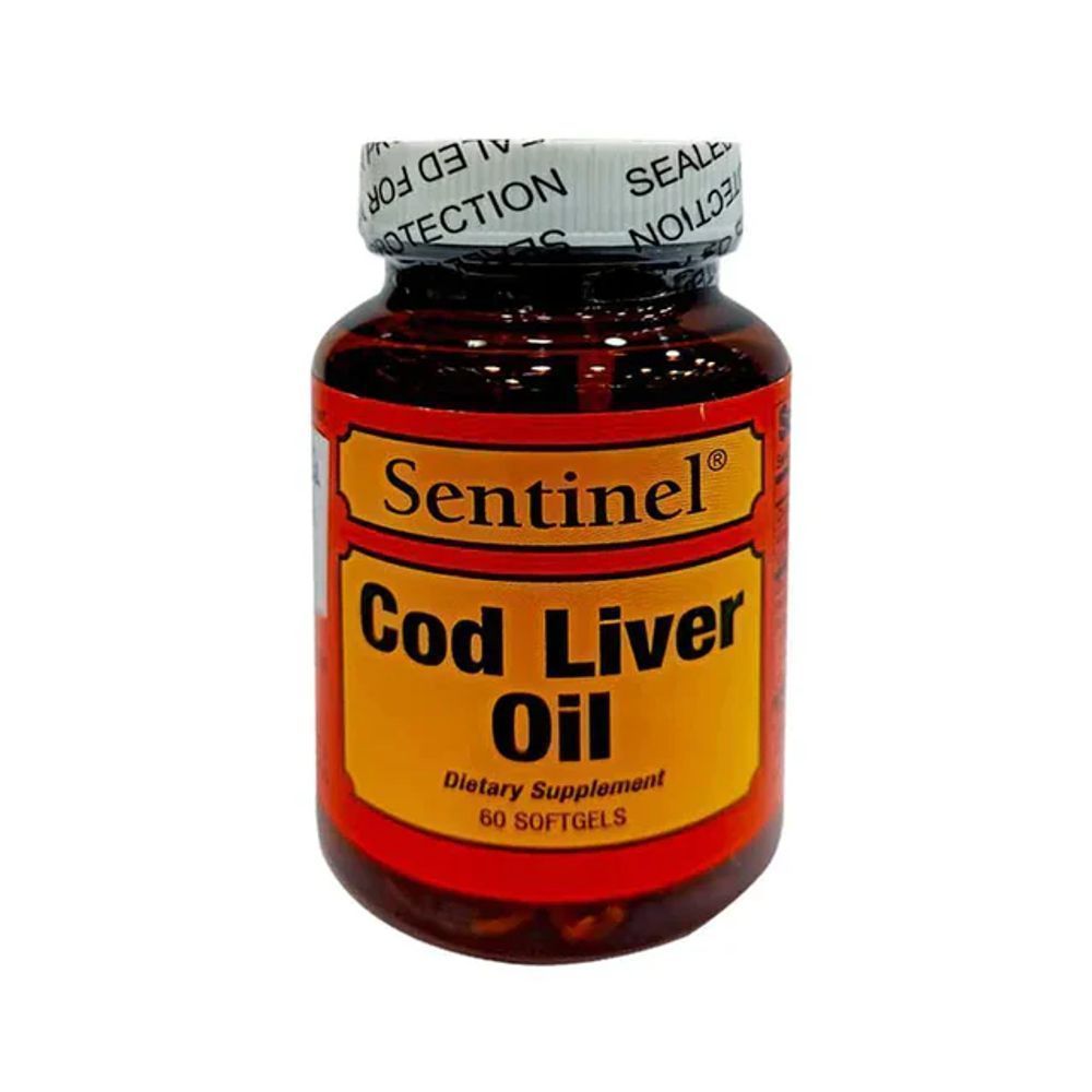 SENTINEL COD LIVER OIL SOFTGELS 60'S