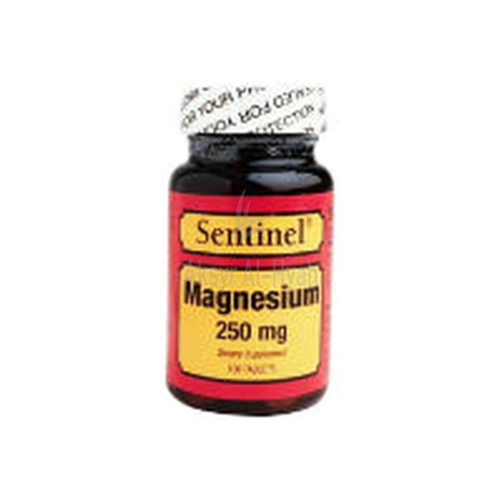 SENTINEL MAGNESIUM 250MG TABLET 100'S