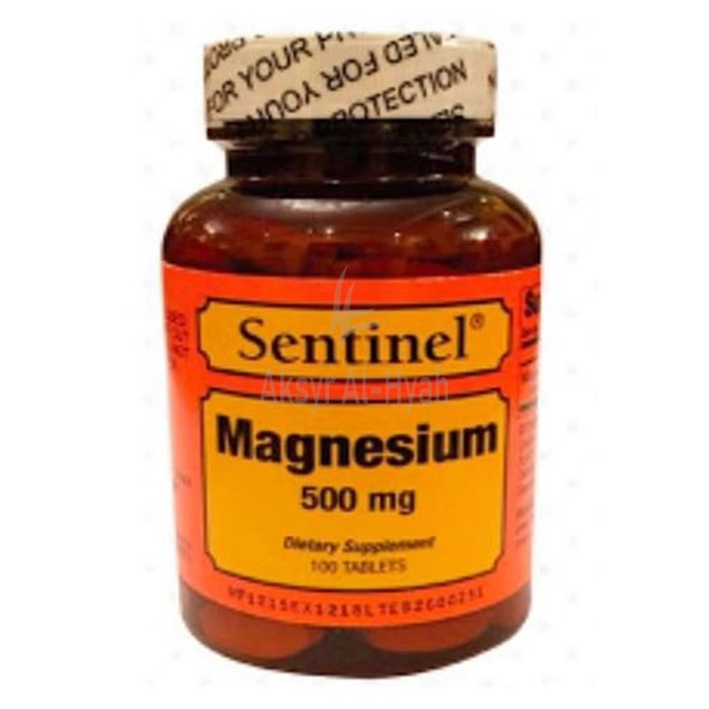 SENTINEL MAGNESIUM 500MG TABLET 100'S