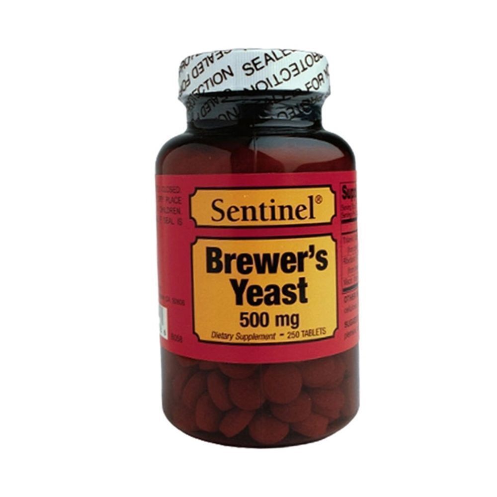 SENTINEL BREWERS YEAST 500MG 100 TABLETS