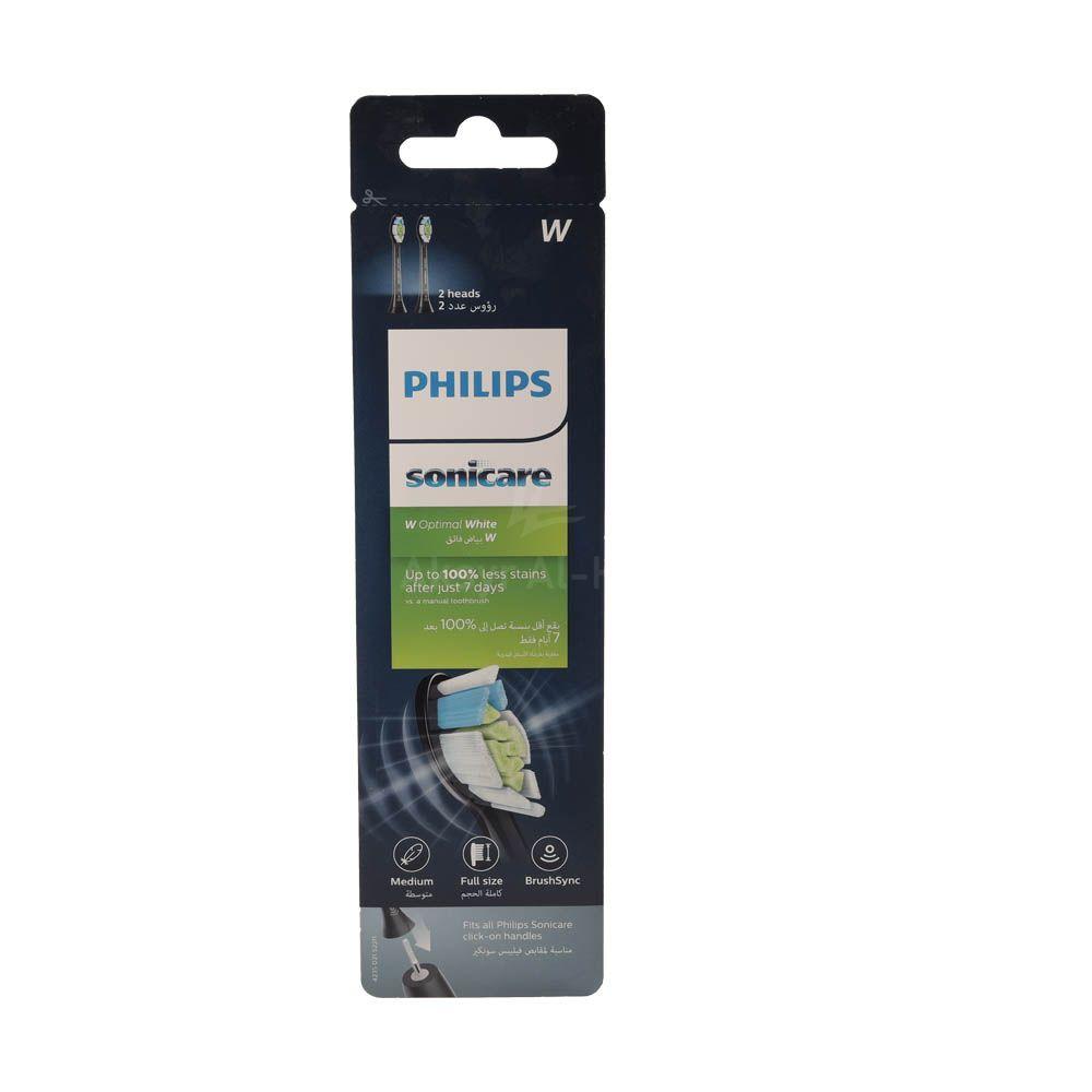 PHILIPS SONICARE REFILL OPT.WHITE(BLACK) 2'S#HX6062/96 1