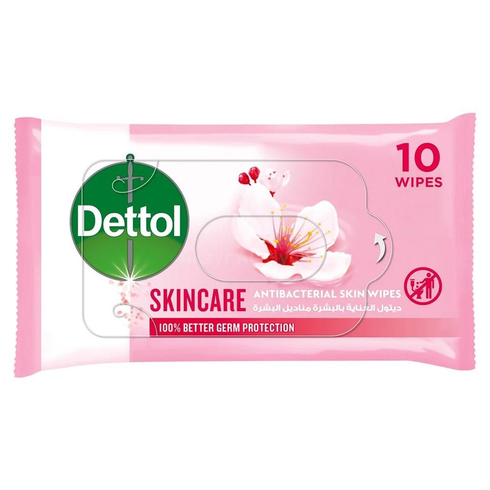 DETTOL ANTI.BAC.WIPES SKIN CARE 10'S #28000
