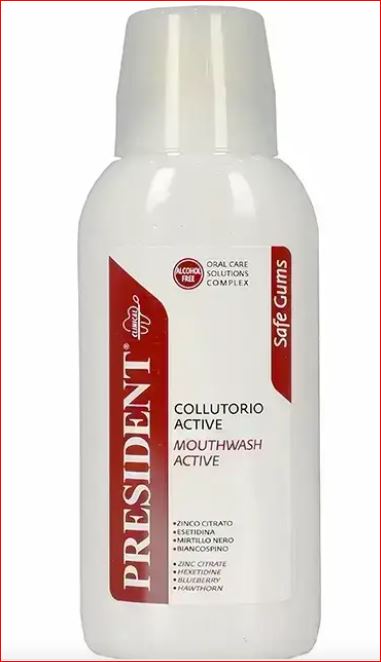 PRESIDENT ACTIVE MOUTH WASH 250ML 1