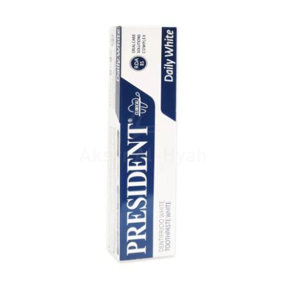 PRESIDENT WHITE TOOTH PASTE 75ML #16009 1