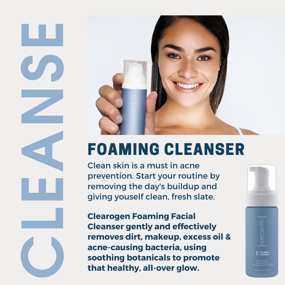 CLEAROGEN ACNE TREAT.FOAMING CLEANSER 125ML 3