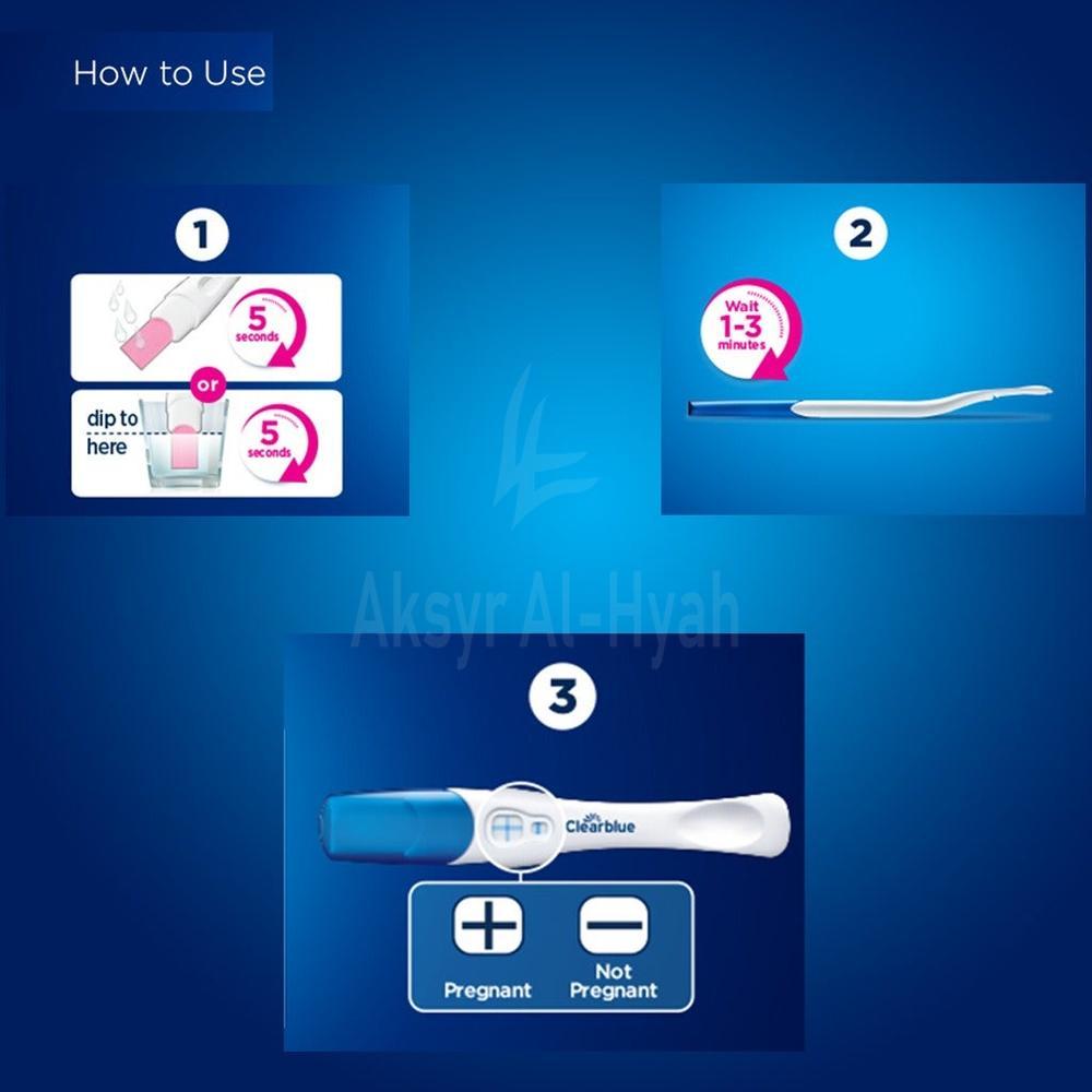 CLEARBLUE RAPID PREGNANCY TEST 1'S 8