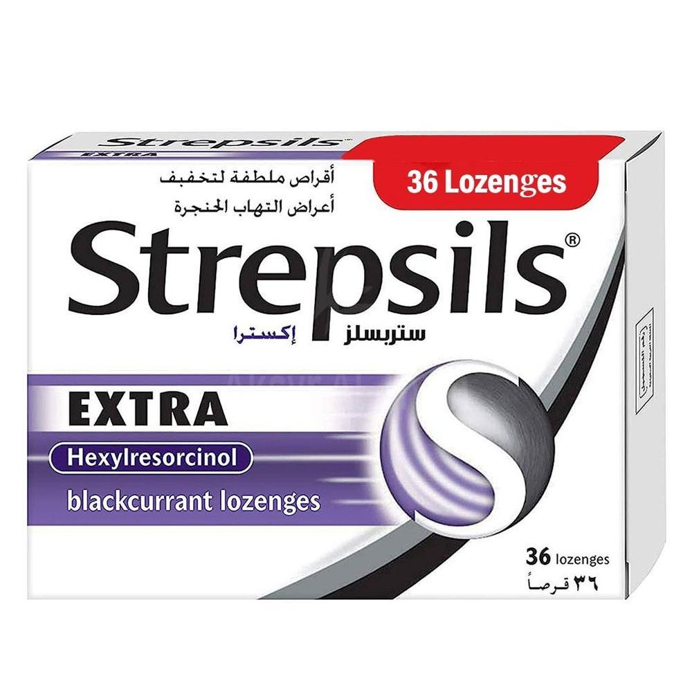 STREPSILS EXTRA BLA/CUR.36'S#1200
