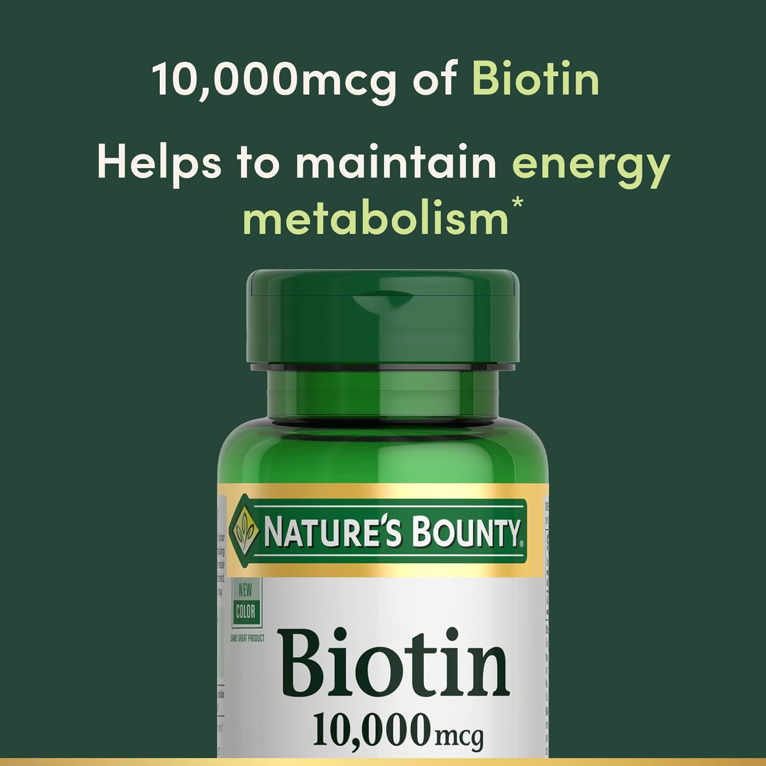 NAT.BOUNTY BIOTIN 10000MCG SOFTGELS 120'S 2