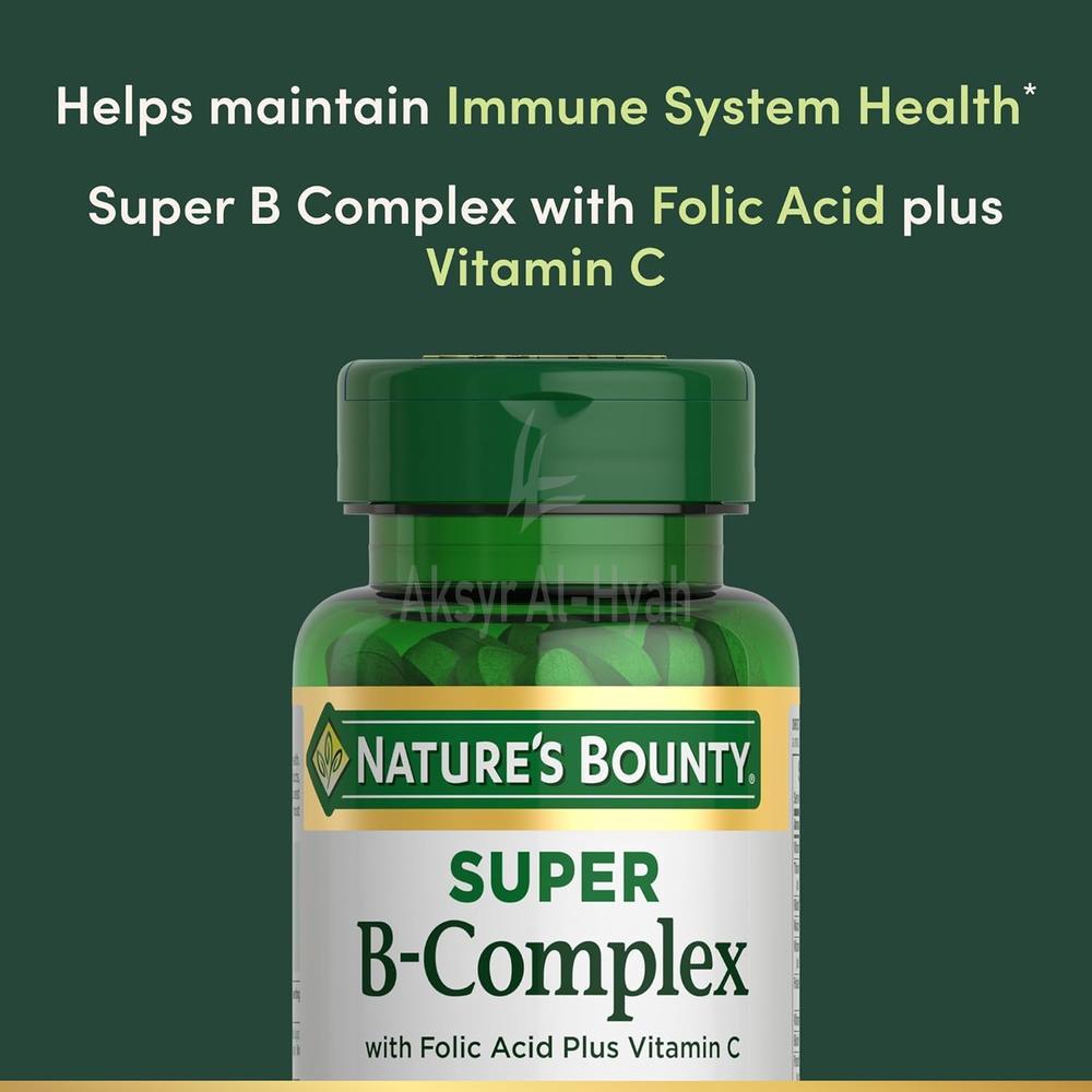 NAT.BOUNTY SUP. B-COMPLEX W/FOLIC&VIT C TAB 150'S