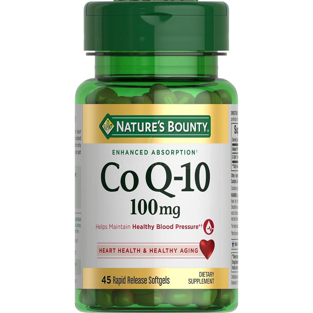 NAT.BOUNTY COQ-10 100MG SOFTGELS 45'S