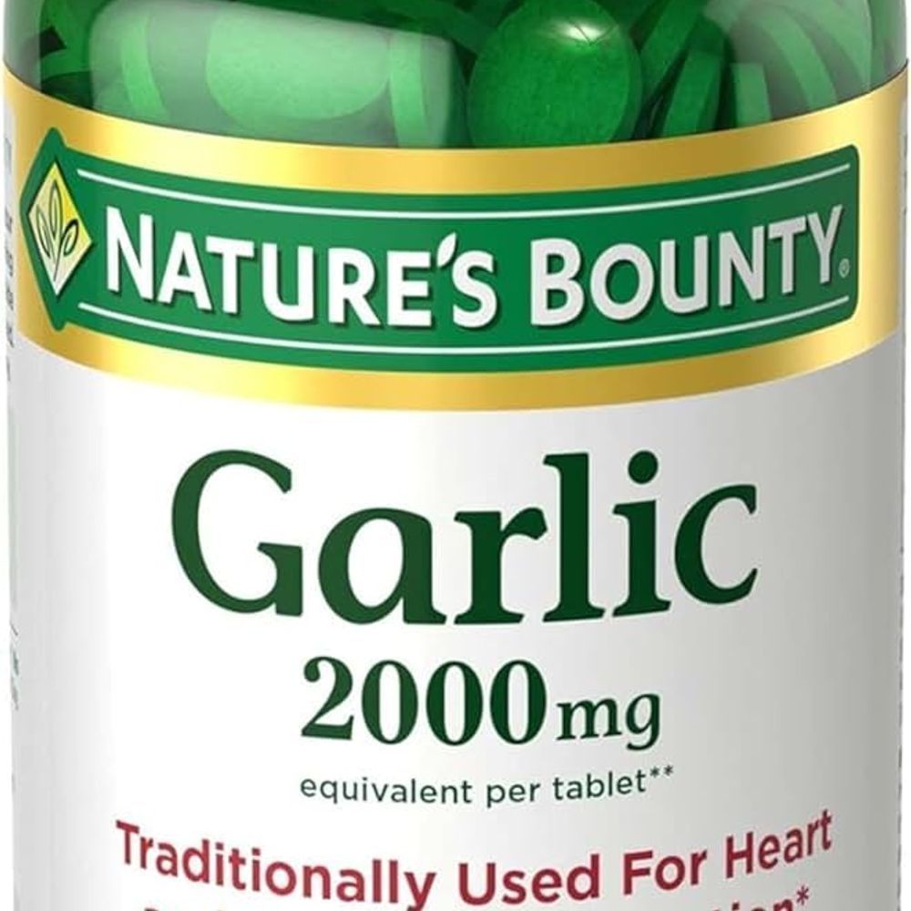 NAT.BOUNTY GARLIC 2000MG SOFTGELS 120'S 4