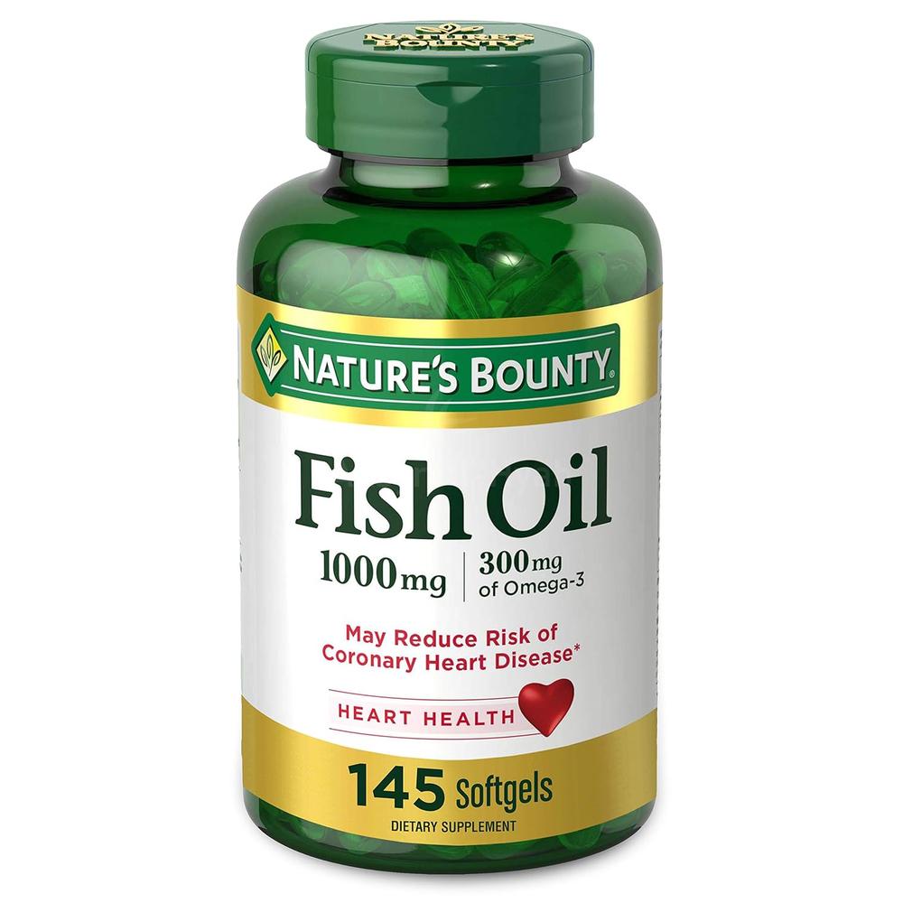NAT.BOUNTY FISH OIL 1000MG/OMEGA 3 145'S