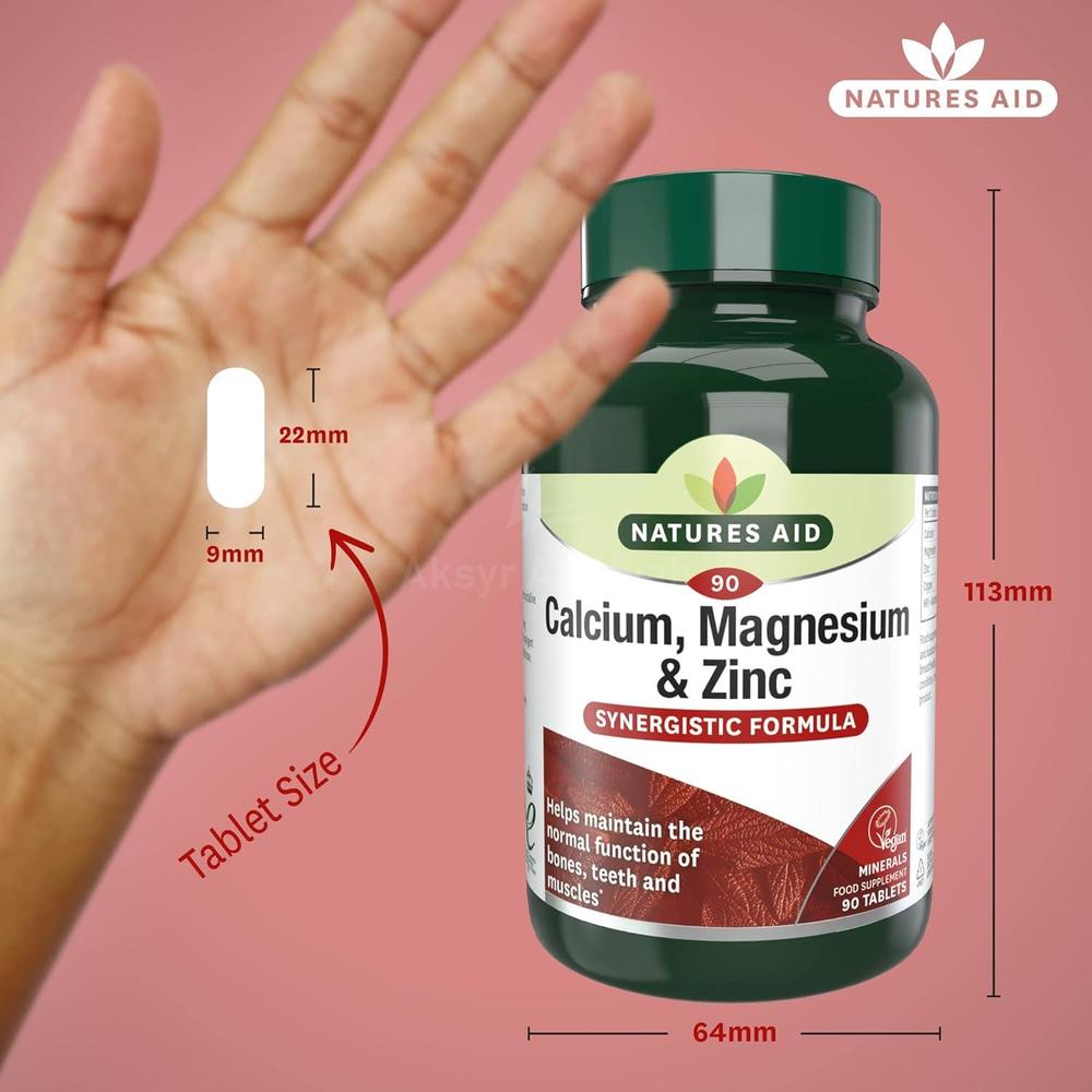 NAT.AID CAL/MAG/ZINC TABLET 90'S 1